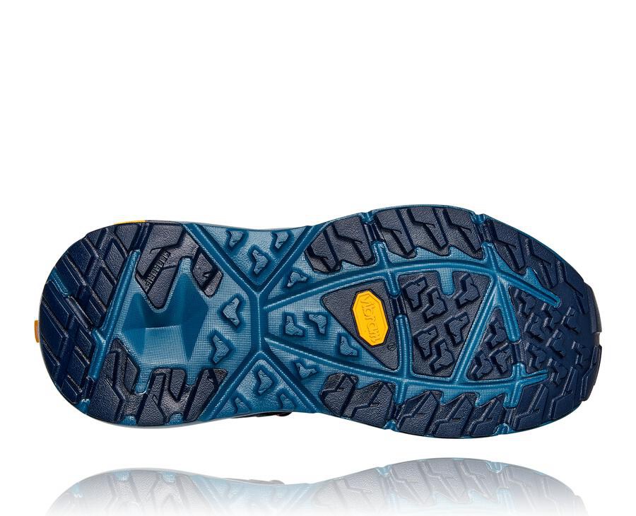 Hoka One One Trainers Womens Navy - Kaha Low GORE-TEX - 96738VWAF